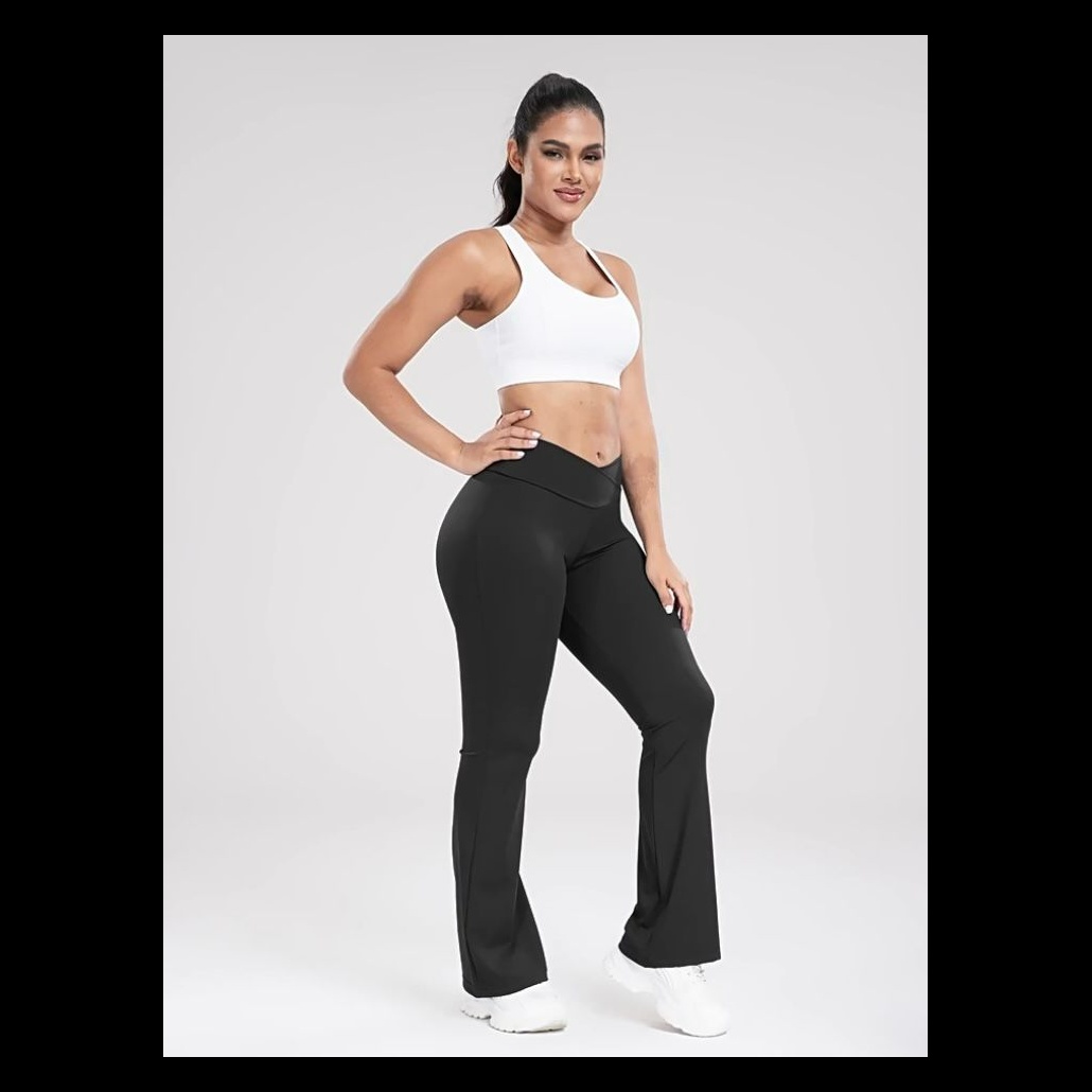 licra acampanada negra talla M 2